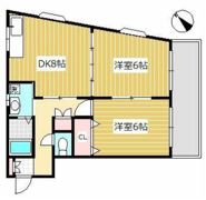 クレッセント堀の内の間取り画像