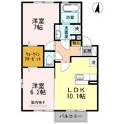 LINDENBAUM A棟の間取り画像