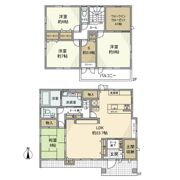 東方戸建の間取り画像