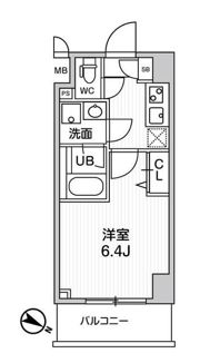 ALTERNA横濱阪東橋の間取り画像