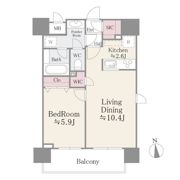 パーク フィル ヴェールの間取り画像