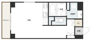 パークヒルズ赤坂の間取り画像