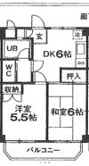 北町大いちマンションの間取り画像