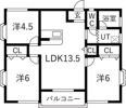 アイギハイツの間取り画像