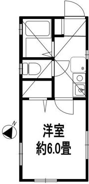 ガレリア西横浜の間取り画像