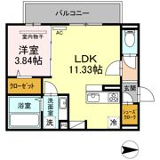 グランカーサはません A棟の間取り画像