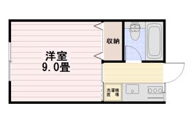キャンパス赤間Aの間取り画像