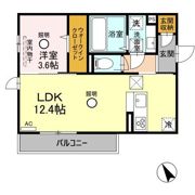 セレブ武蔵塚の間取り画像