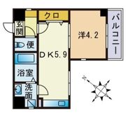 ヴェルデ薬院の間取り画像