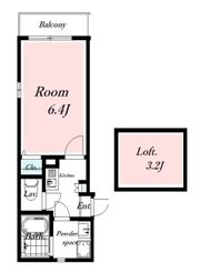 リブ三軒茶屋の間取り画像