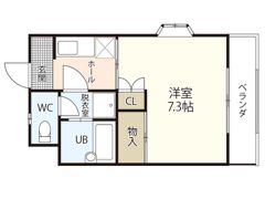 サンライズ五日市の間取り画像