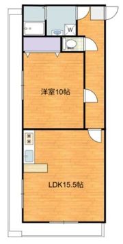 メゾン柿の木の間取り画像