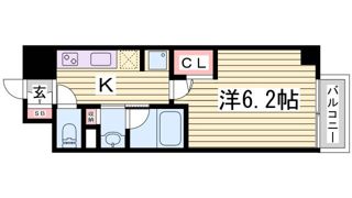 メゾンエスプリ生田の間取り画像
