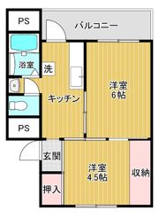 サクラハウス桜谷1号棟の間取り画像