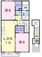 ポートサイドヴィラBの間取り画像