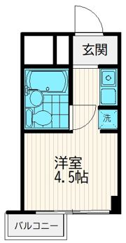 カーサ四谷の間取り画像