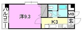 フォルテ竹原の間取り画像