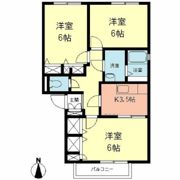 メゾンフ・ミールBの間取り画像