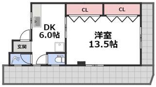 アレーズコートの間取り画像