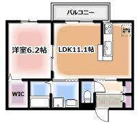 ルナメゾンBの間取り画像