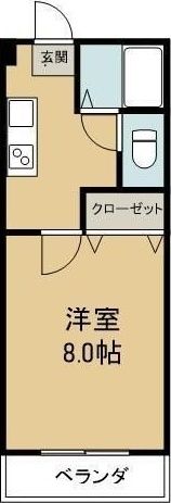 シャンポールIIの間取り画像