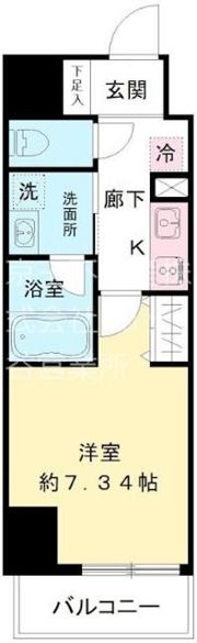 MODIER KOMAZAWAの間取り画像