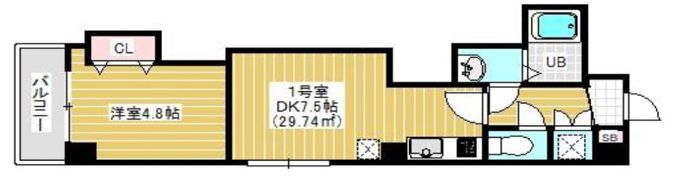 Bonheur亀戸の間取り画像