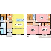 貸家 城東1丁目の間取り画像