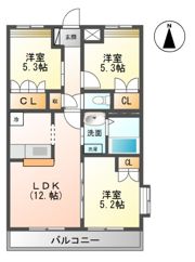 Prendre THの間取り画像