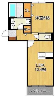 Central Park三ヶ森の間取り画像
