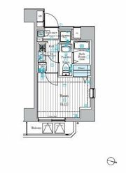 リライア阪東橋WESTの間取り画像