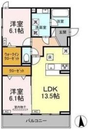 リュッカ鳥神の間取り画像
