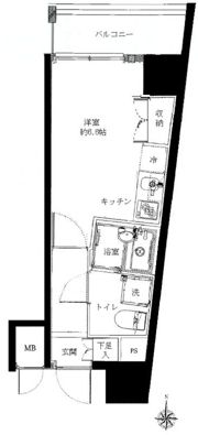 ヴェルステージ大山の間取り画像