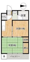 まことハイツの間取り画像