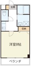 レイクパレスゼゼの間取り画像