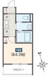 MELDIA南浦和Ⅲの間取り画像