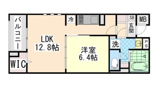 グランヴィル芦屋西の間取り画像