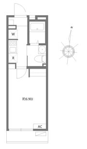 リープ横浜橋の間取り画像