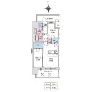 スプランディッド大阪EASTの間取り画像