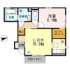 アロームB棟の間取り画像