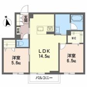 シャーメゾンMⅡ（ShaMaison MⅡ）の間取り画像