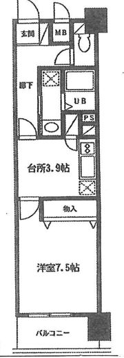 ドムール三ノ輪の間取り画像
