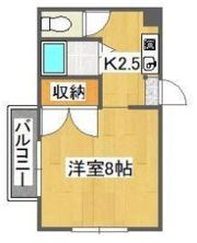 シエル川内の間取り画像