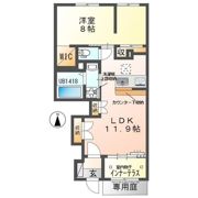 エーリオ Aの間取り画像