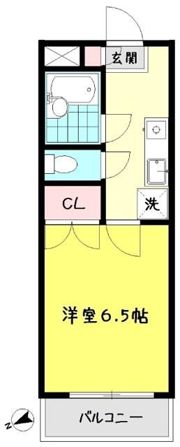 クラブコート・和光の間取り画像