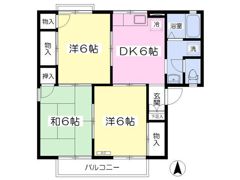 グレースアーバンBの間取り画像