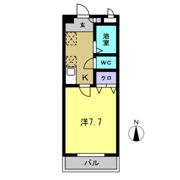 ハイツうみの間取り画像