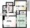 コロンバインプラザA棟の間取り画像