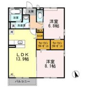 プランドールの間取り画像