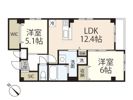 ファミールKの間取り画像